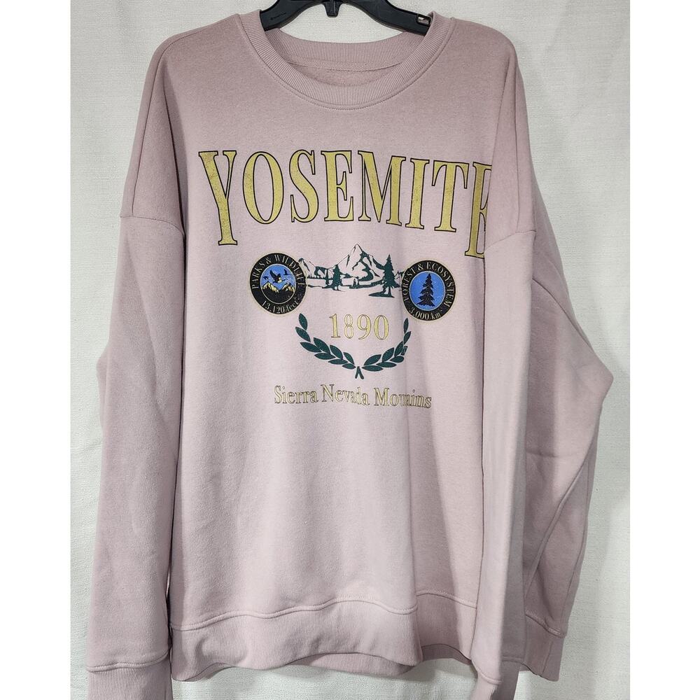 Yosemite 1890 Sierra Nevada mountains men's XXL Faded